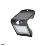 Päikeseplokiga LED-valgus TRINGO 1,5W 220LM 4000K IP65 must PIR-anduriga
