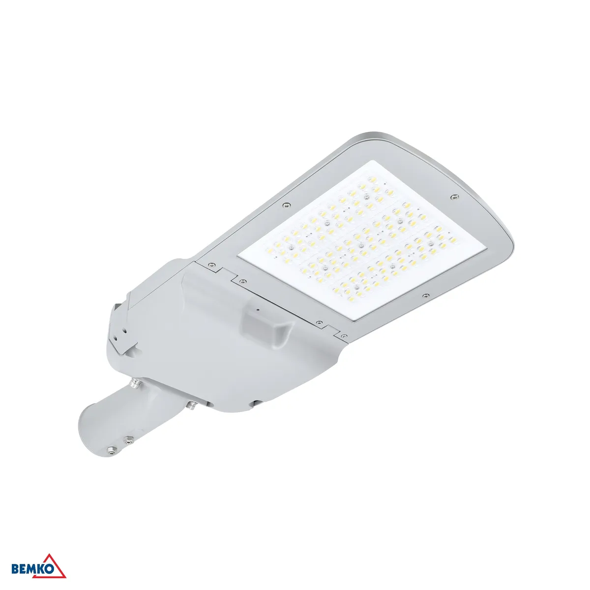 Tänavavalgusti Fixture LED Avenue 100W 4000K 18500LM IP66 Light Grey Class II