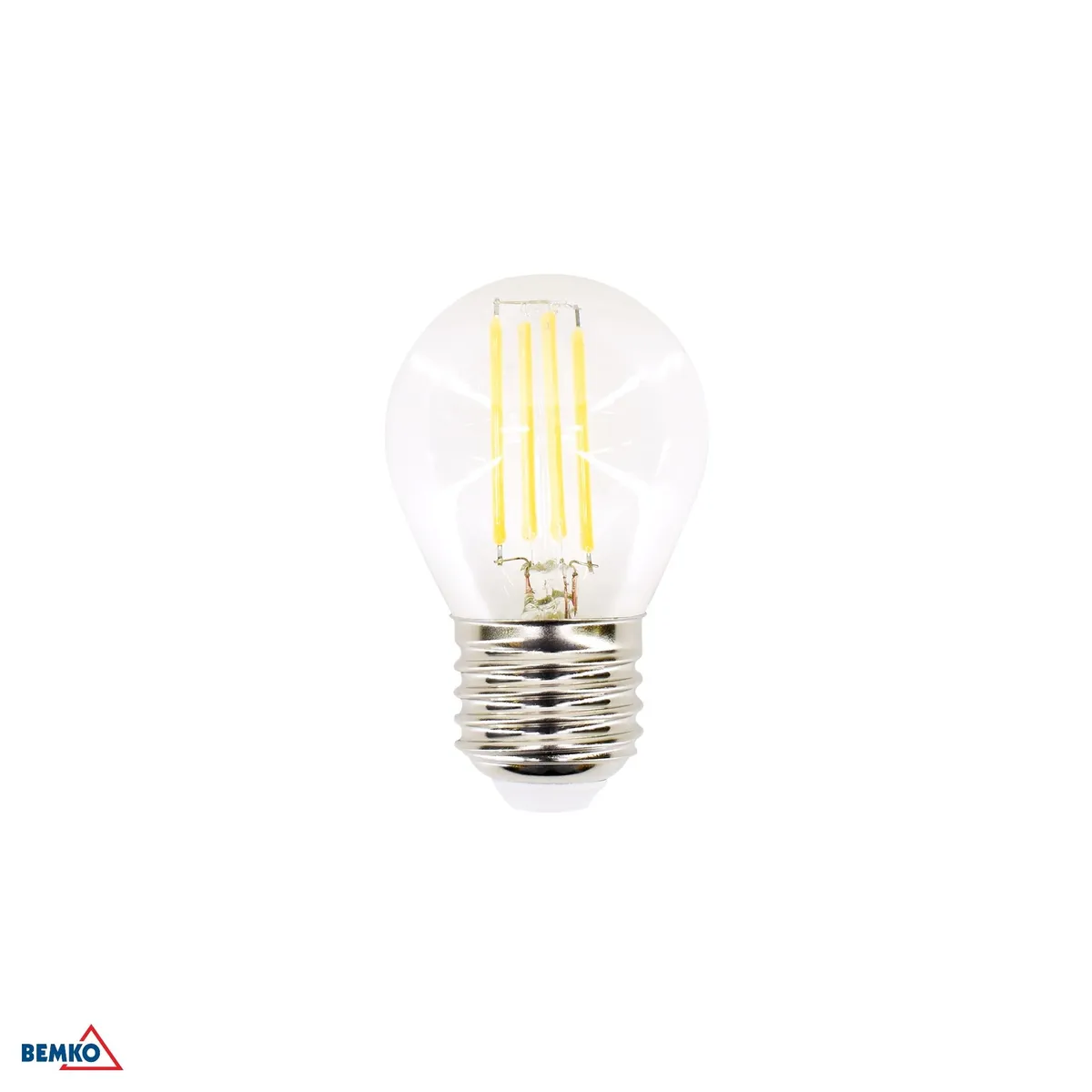 LED filament source 230V E27 G45 6W 750LM 4000K 320°