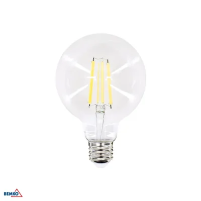 LED filament source 230V E27 G95 11W 1550LM 4000K 320°