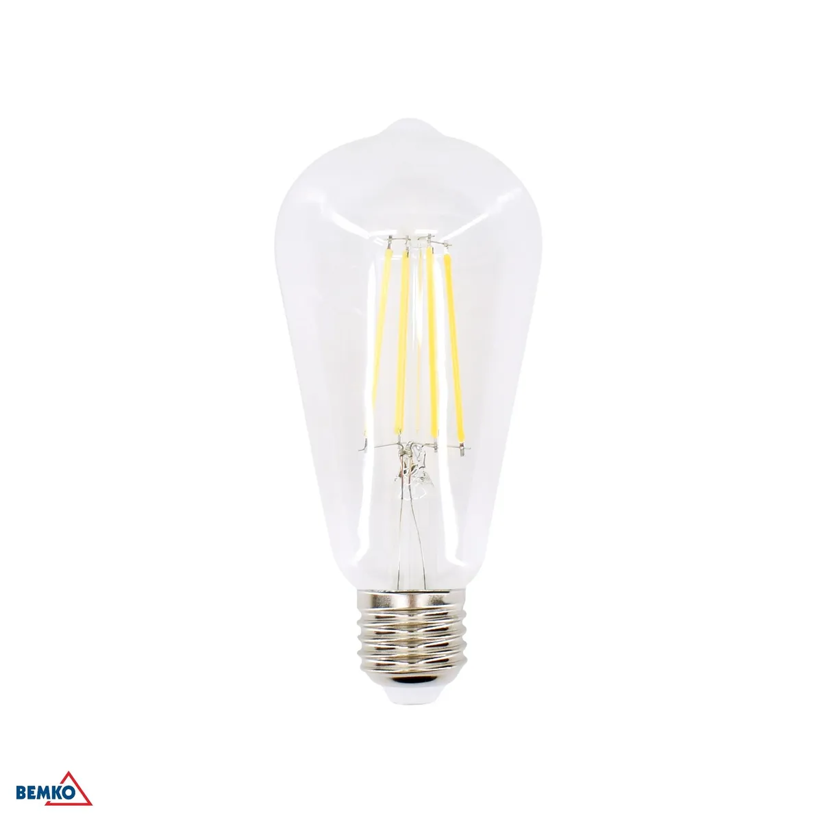 LED filament source 230V E27 ST64 7W 1055LM 4000K 320°