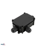 Hermeetiline junktsioonibox kolme klamriga IP66