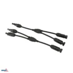 Päikesepaneeli konnektor MC4 1000V kahekordne paralleelne paar koos kaabliga