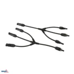 Päikesepaneeli konnektor MC4 1000V kolmekordne paralleelne paar koos kaabliga